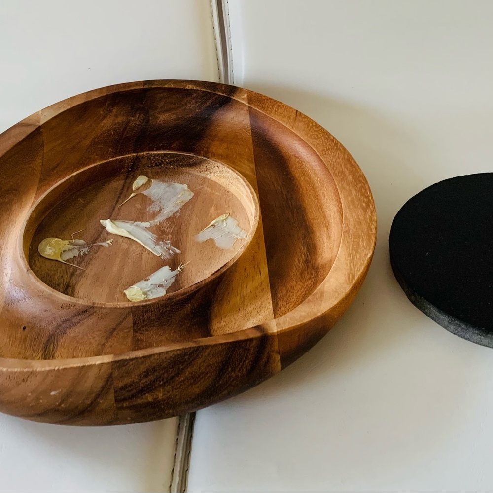 Nambe acacia wood cheese Board - Picture 3 of 8